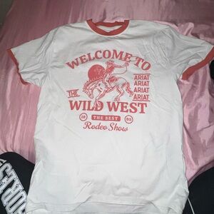 Ariat Red and White Rodeo Show T-Shirt